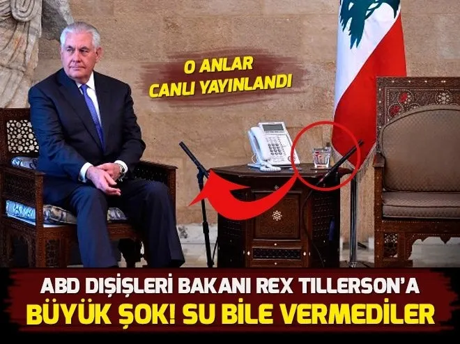 Lübnan'dan Tillerson ve soğuk karşılama açıklaması - 1