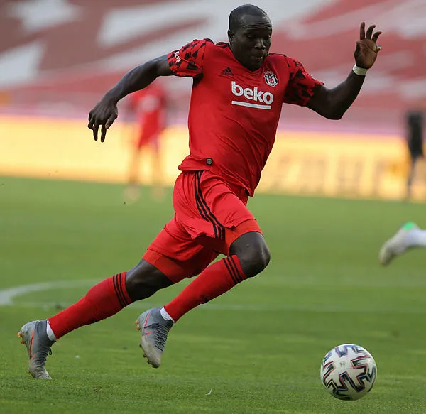 Beşiktaş’ın golcüsü Aboubakar’ın acı günü