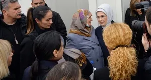 Emine Erdoğan’dan depremzedelere ziyaret