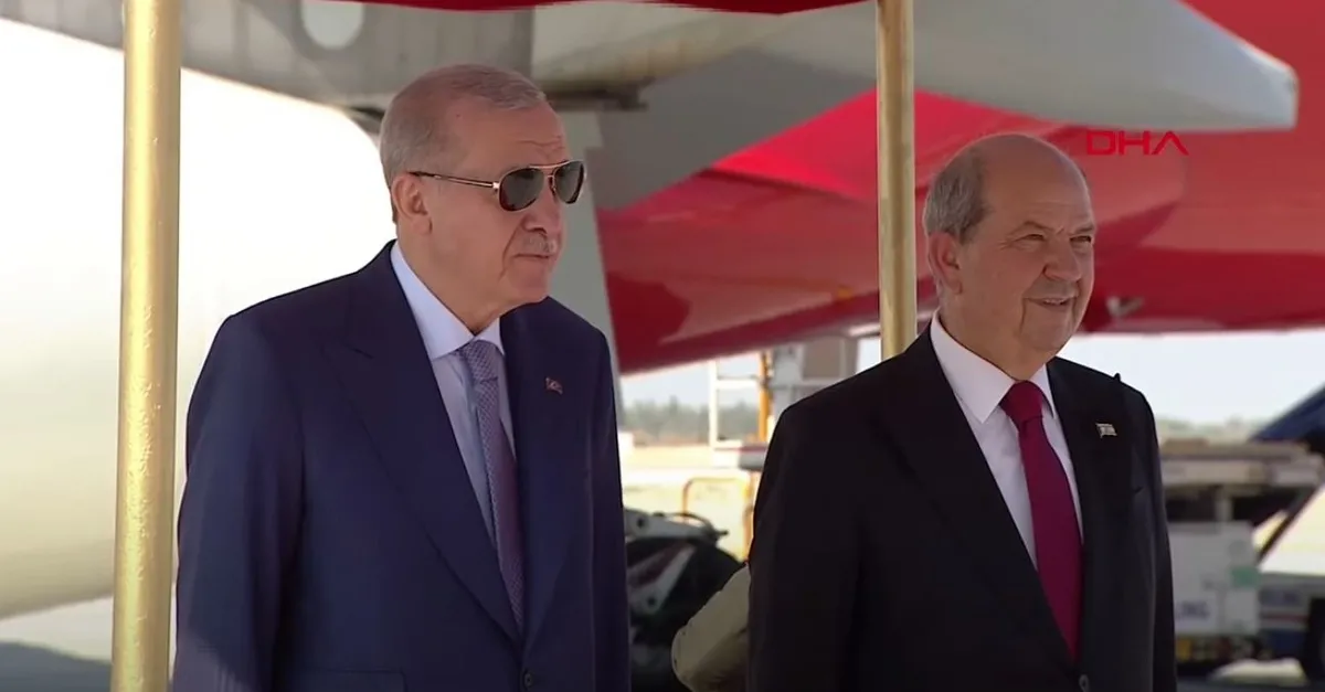 Başkan Erdoğan KKTC'de