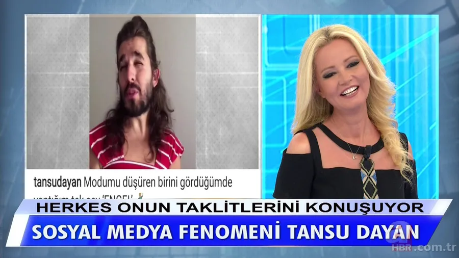 Müge Anlı'ya konuk olan Tansu Dayan izleyicileri kahkahaya boğdu! Herkes onun taklitlerini konuşuyor! 3