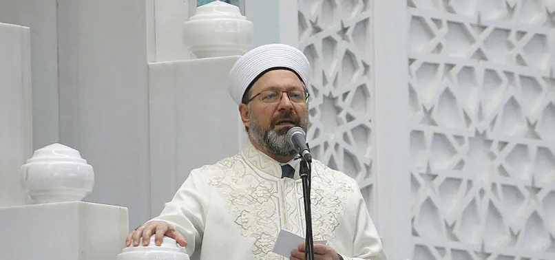 Diyanet İşleri Başkanı Erbaş cuma hutbesinde kadınların miras hakkına vurgu yaptı