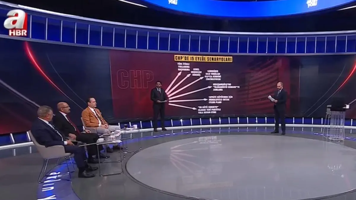 CHP’nin 15 Eylül senaryoları neler? A Haber’de çarpıcı analiz Atatürk'ün değil müteahhit Ekrem’in partisi oldu