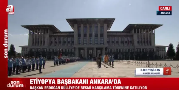 Son dakika: Başkan Erdoğan’dan Etiyopya Başbakanı Ahmed’e karşılama! Ankara’ya kritik ziyaret