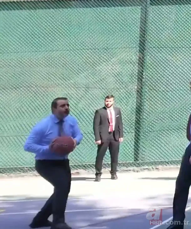 Suriye lideri Şara CENTCOM Komutanı Cooper ile basketbol oynadı 10