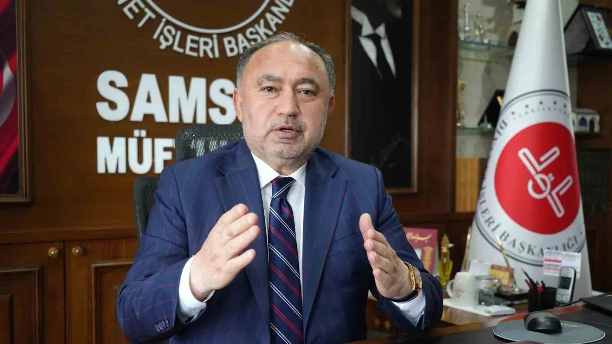 Samsun Müftülüğü Romanların yanında! Müftü Çakır: "Aile kurumunu güçlendirmek için sahadayız"