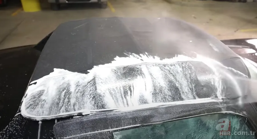 Garajda kaderine terk edilmiş Dodge marka arabayı yenilediler 🚗 Sahiplerinin gözü yaşlı 18