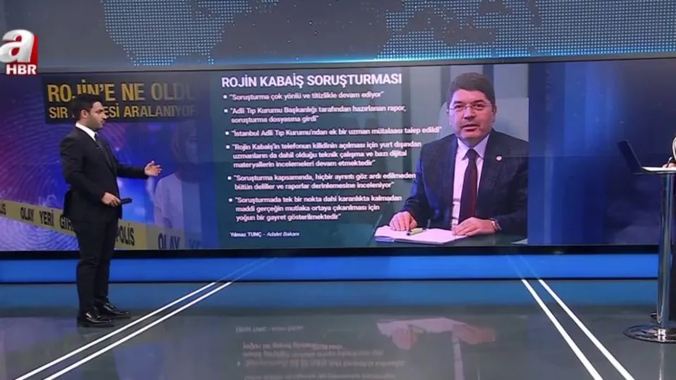 Rojin Kabaiş’e ne oldu soruşturma ne aşamada? Detaylar A Haber’de...