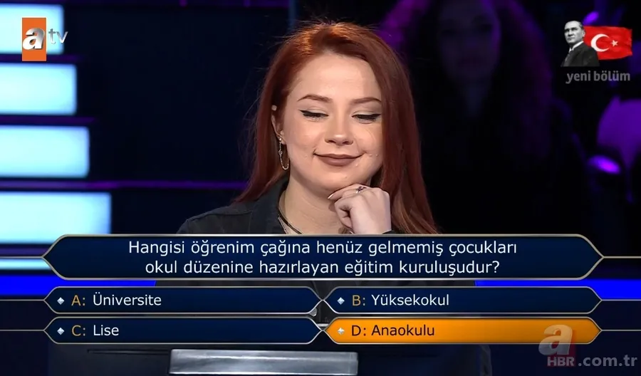 Milyoner'de şaşkına çeviren anlar! "Edebiyata ilgim var" dedi İstiklal Marşı sorusunda elendi 14