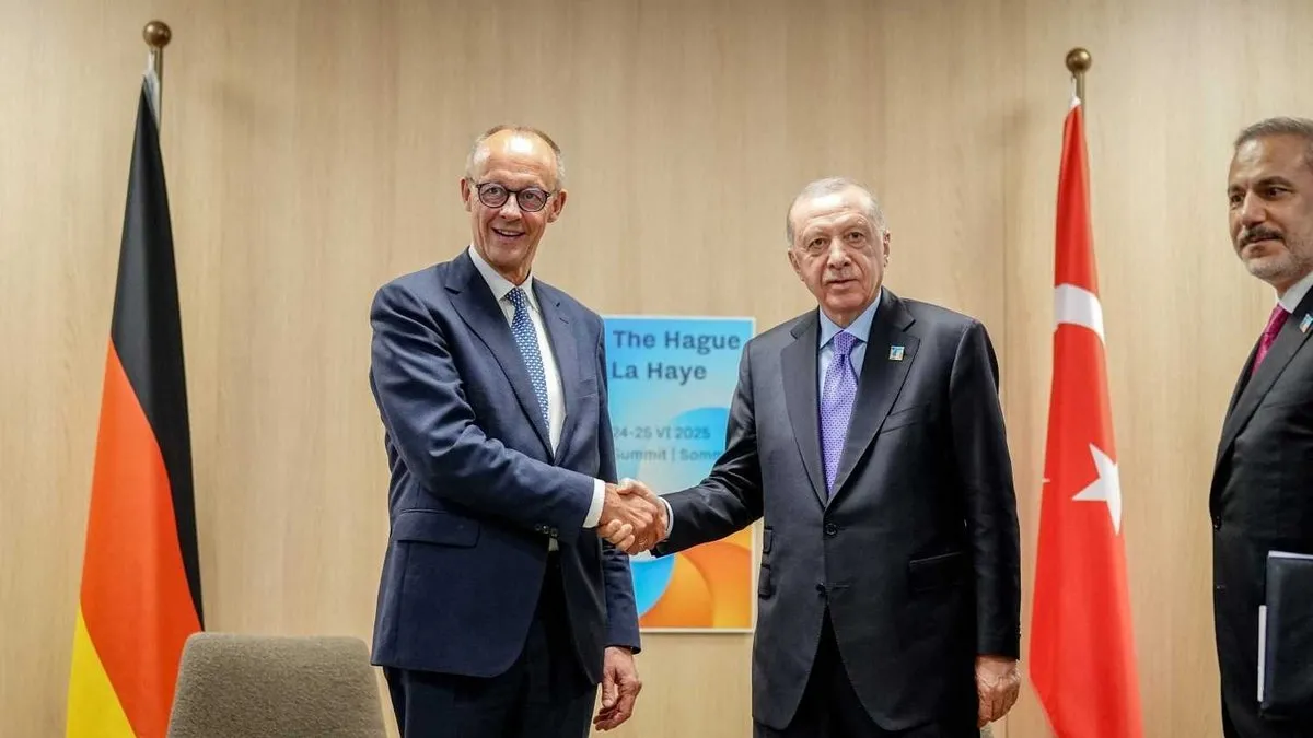 Külliye'de Başkan Erdoğan ile Almanya Şansölyesi Merz arasında kritik zirve! Savunmada 150 milyar euroluk ortaklık