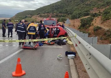 Sinop Boyabat'ta feci kaza: 4 ölü, 1 yaralı