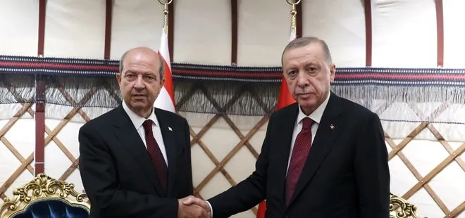 Başkan Erdoğan, Kırgız ve KKTC’li mevkidaşlarıyla görüştü