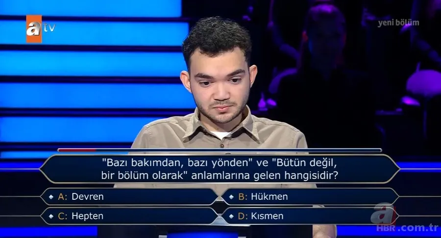 Milyoner'de "basit soru" büyük hayal kırıklığı! İlk soruda yarışmaya veda etti 9