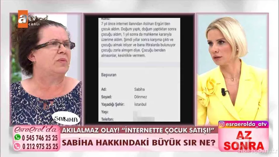 Esra Erol'da internet üzerinden bebek satışı iddiası! Yalanını Esra Erol ortaya çıkardı 18