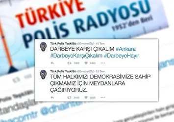 Emniyet darbecilerle sosyal medyada da mücadele etti