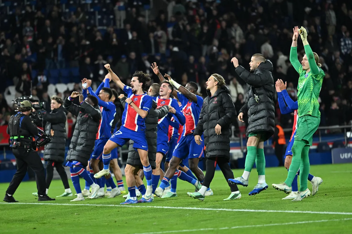 Sezonun takımı PSG (EPA)