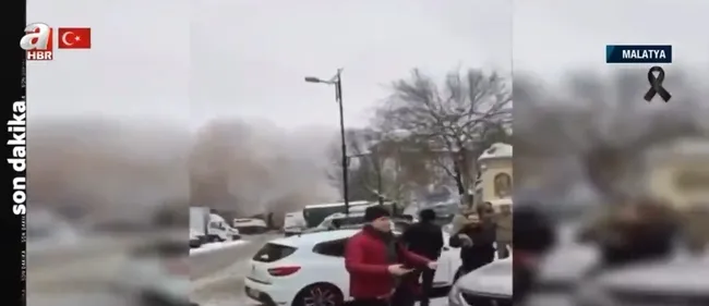 İşte 7,6 şiddetindeki depremin yeni görüntüsü! Bina tuzla buz oluyor