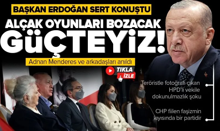 Başkan Erdoğan Darbeler ve Demokrasi Söyleşiside konuştu: Alçak oyunları bozacak güçteyiz