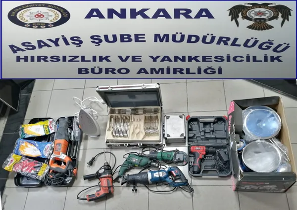 Ankara’da hırsızlık çetesine Keklik operasyonu yapıldı