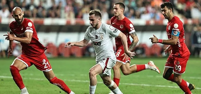 Aslan 3 puanı kaptı! Antalyaspor 0-2 Galatasaray MAÇ SONUCU