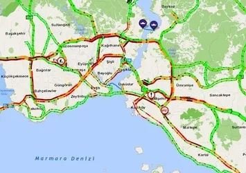Son dakika: İstanbul'da korona trafiği!