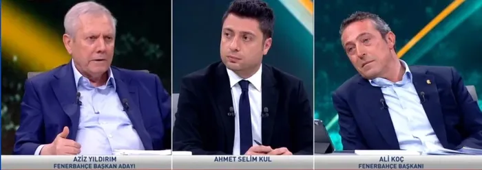Canlı canlı düello! Büyük hesaplaşma: Aziz Yıldırım ve Ali Koç karşı karşıya geldi