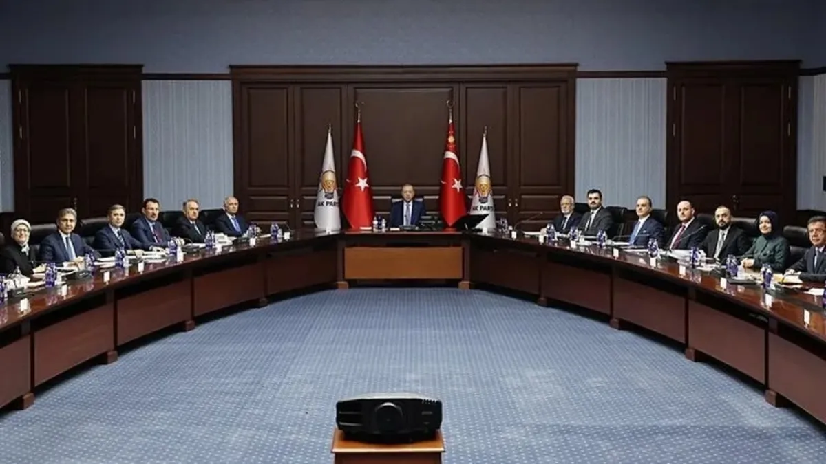 AK Parti'de kritik MKYK! Masada neler var? Terörsüz Türkiye, ekonomi, CHP eylemleri...