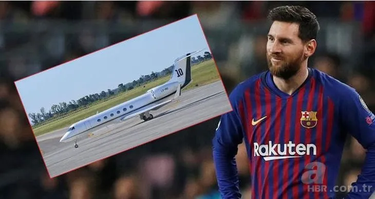 İşte Messi’nin süper lüks uçağı En pahalı uçak kimin?