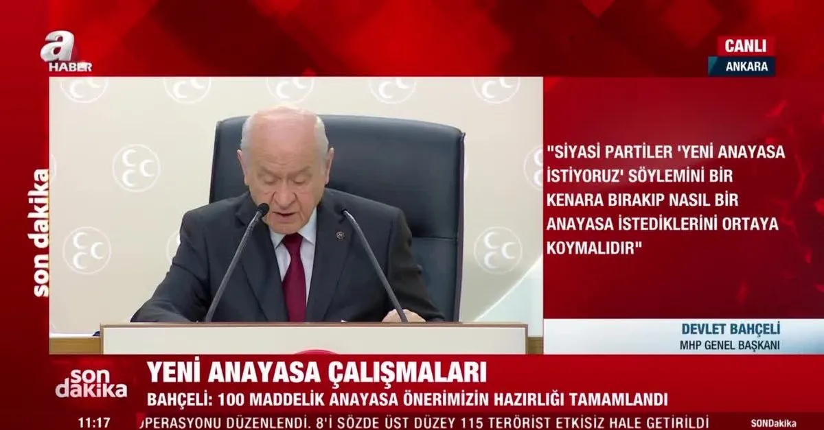 https www ahaber com tr video gundem videolari son dakika mhp lideri devlet bahceliden yeni anayasa aciklamasi anayasa metin calismasi tamamlandi