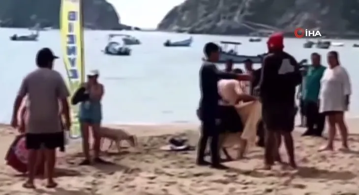 Denizde kan donduran ölüm! Yüzen kadına köpek balığı saldırdı