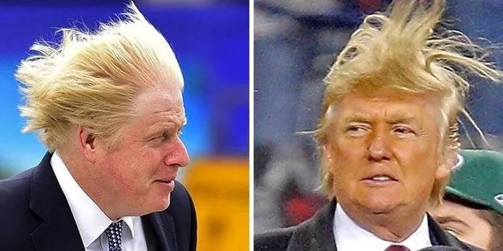 Böylesi görülmedi! Donald Trump ve Boris Johnson arasındaki benzerlik dünyayı şaşırttı!
