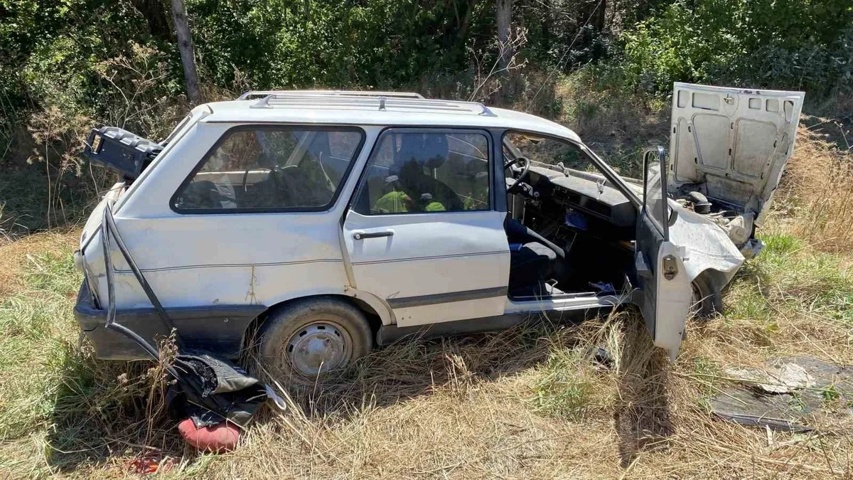Çorum'da kaza: 2 yaralı