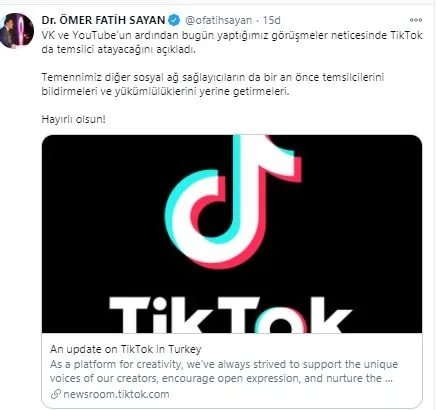 Son dakika: TikTok’tan flaş Türkiye kararı! Temsilcilik açma kararı aldılar