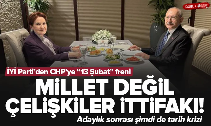 Millet değil Çelişkiler İttifakı