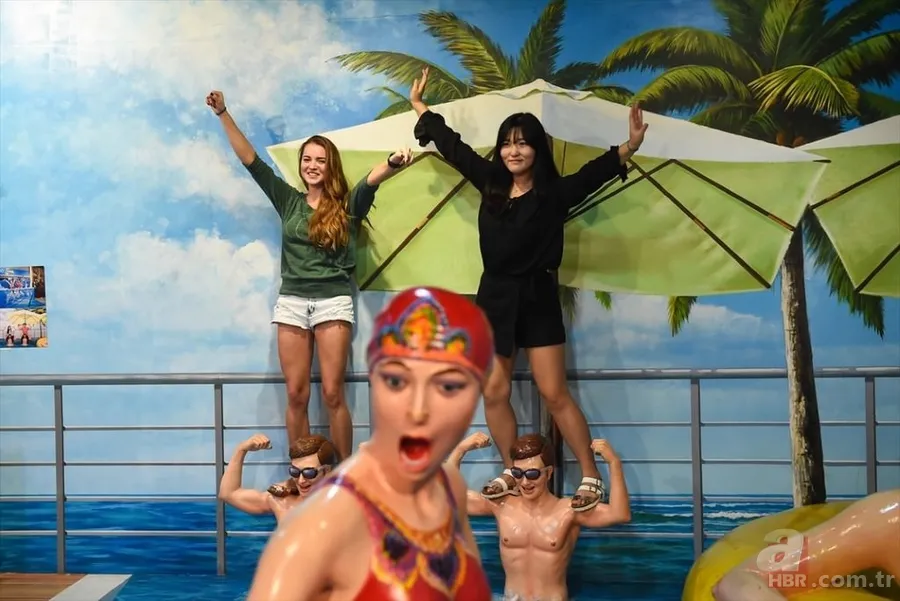 Güney Kore'deki "Trick Eye" illüzyon müzesi 14