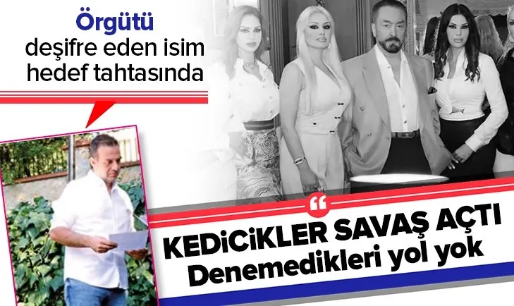 Adnan Oktar’ın ’Kedicikler’i Özkan Mamati’yi davadan vazgeçirmek için Çince site bile kurdular