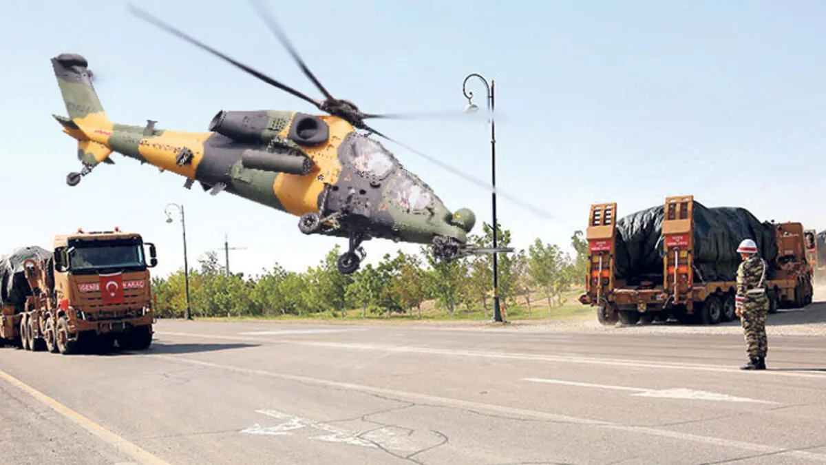 Ortak askeri tatbikat başladı! ATAK helikopteri de Azerbaycan’da
