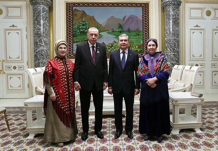 SON DAKİKA: Başkan Erdoğan'dan Türkmenistan'a teşekkür! "Bu âli nişanı şerefle taşıyacağım" - 5