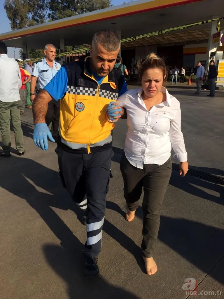 ATSO binası otoparkındaki patlamadan fotoğraflar 25