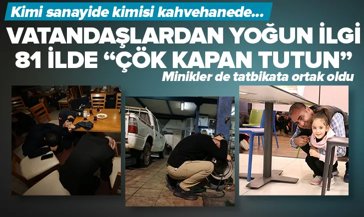 Milyonlar saat 18.57’de çöktü kapandı tutundu