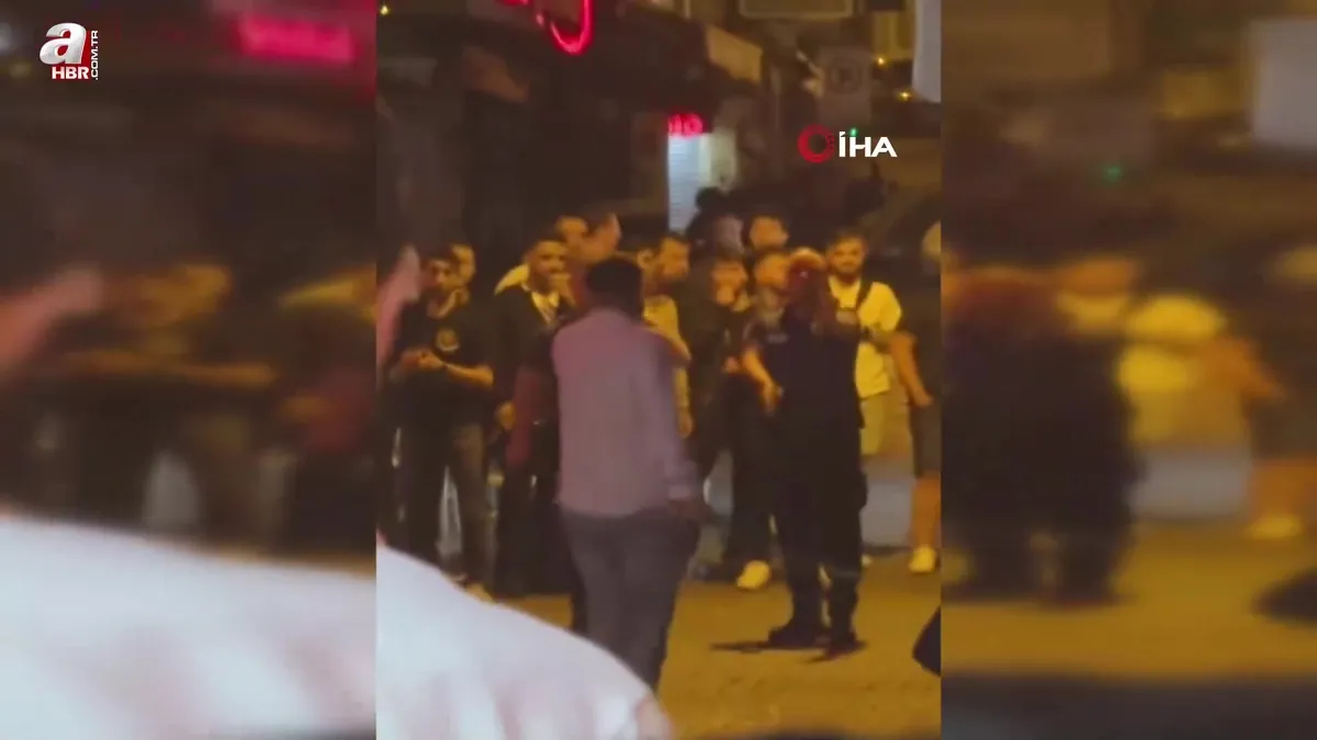 Döner bıçaklı saldırgan kamerada