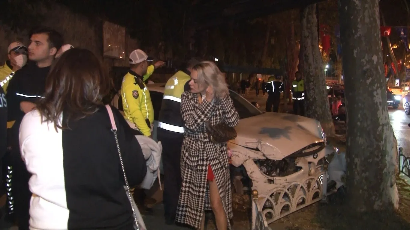 Beşiktaş'ta hareketli anlar! Alkollü sürücü ortalığı birbirine kattı