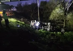 Balıkesir’de kamyonet şarampole devrildi: 1 ölü