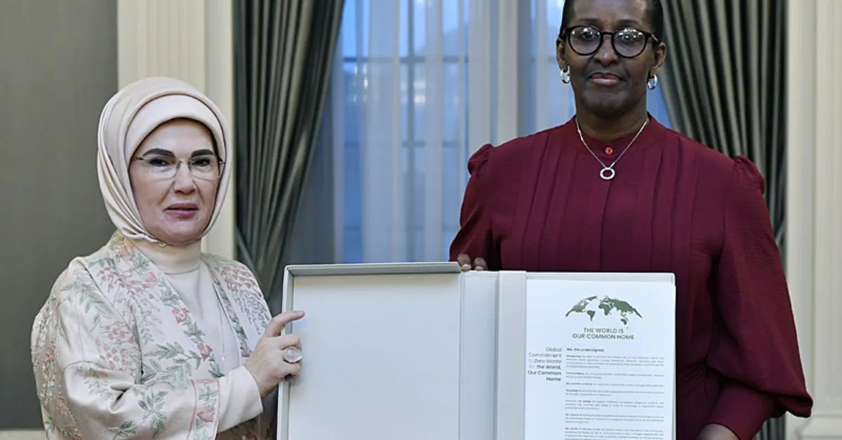 Emine Erdoğan ve Jeannette Kagame bir araya geldi