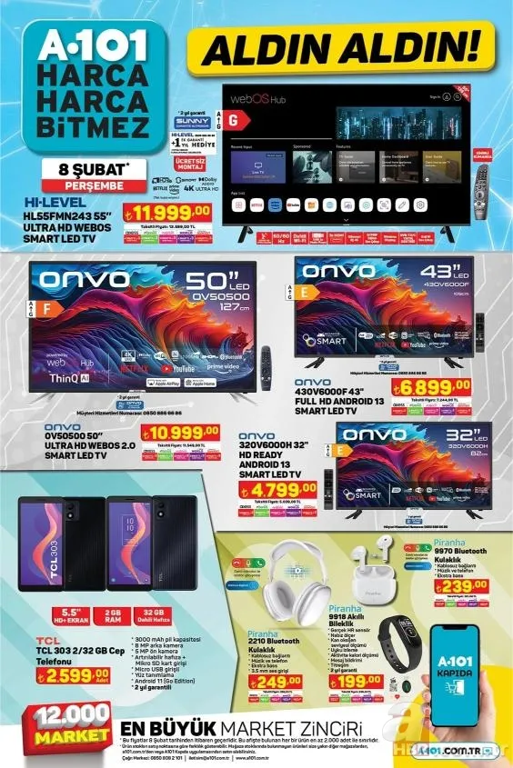 A101 8 Şubat aktüel ürünler kataloğu belli oldu! A101’de bu hafta Singer dikiş makinesi, dikey süpürge, buharlı kırışık giderici uyguna satışta 2