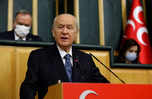 Son dakika: MHP lideri Devlet Bahçeli: Zillet ittifakının cumhurbaşkanı adayı uzaktan kumanda edilmeye boyun eğecek kukla