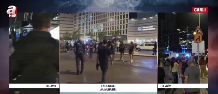 İsrail sokakları yeniden karıştı! Protestolarının göbeğinden canlı yayın | Netanyahu istifa eylemine polisten sert müdahale