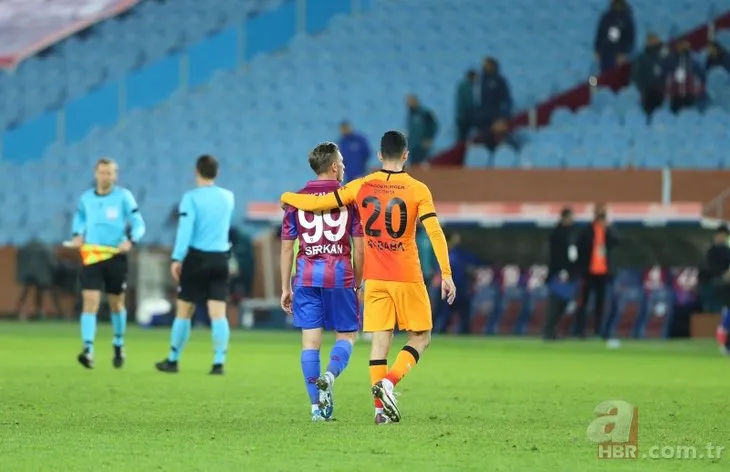 Galatasaray - Trabzonspor maçının muhtemel 11’leri belli oldu