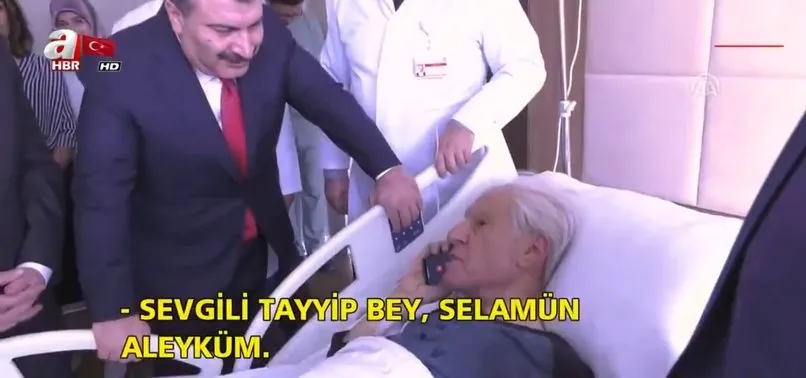 Başkan Erdoğan'dan Nuri Pakdil'e geçmiş olsun telefonu