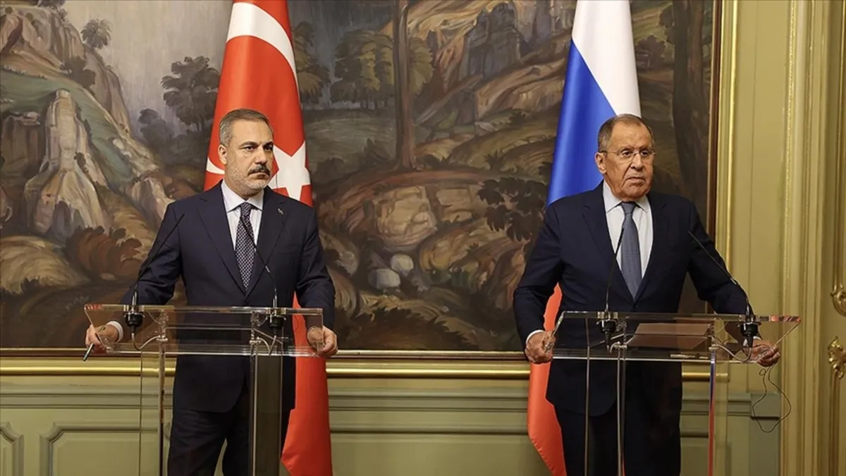 Dışişleri Bakanı Hakan Fidan Rus mevkidaşı Lavrov ile görüştü